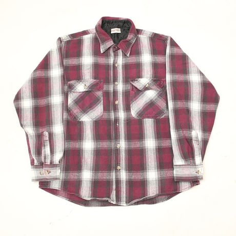 80-90s Field & Stream Cotton Heavy Flannel Shirt