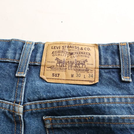 90's Levi's 517 Denim Pants MADE IN USA