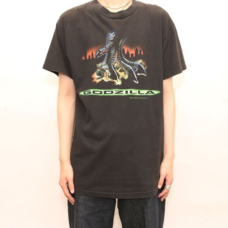 スカルスケーツ激レア　Hollywood 1998 GODZILLA タイダイTシャツ XL