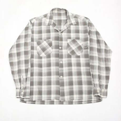 60s Open Collar L/S Shirt
