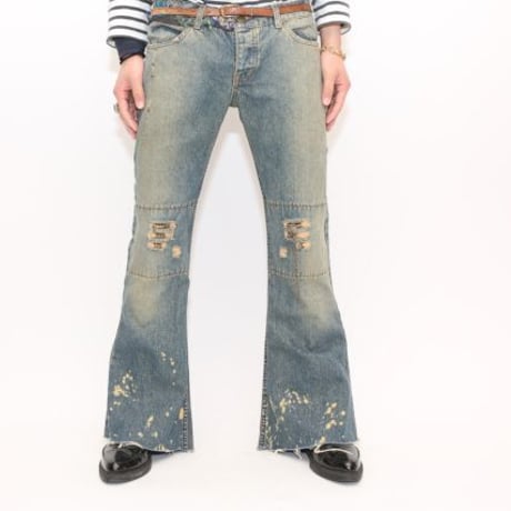 Vintage Bell Bottom Denim Pants