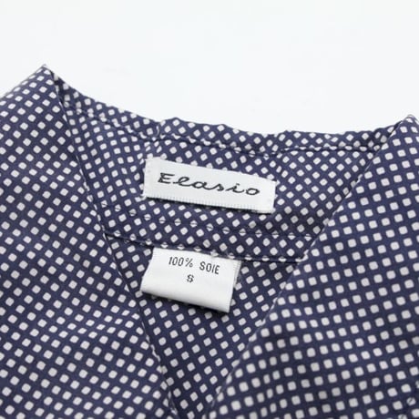 Dot Pattern Silk S/S Shirt