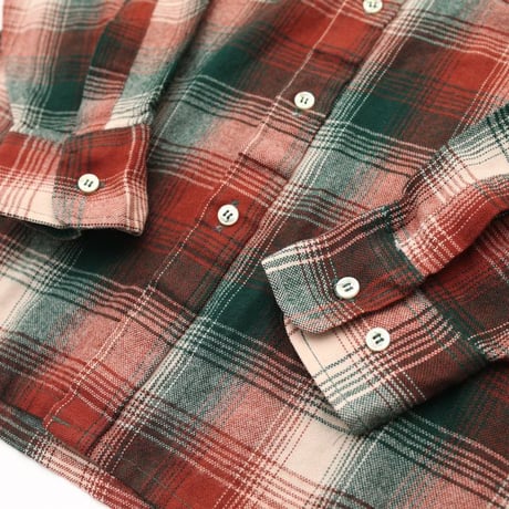 Ombre Check Acrylic L/S Shirt
