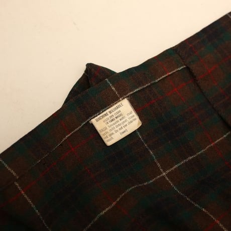70s Pendleton Wool Plaid Loop Shirt