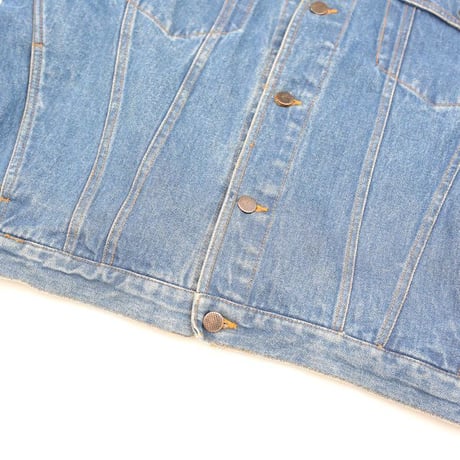 Vintage Denim Jacket Loose Silhouette