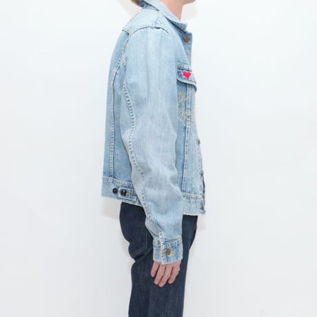 70's Lee Embroidery Denim Jacket