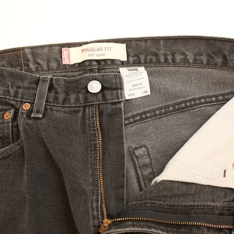 Levi's 505 Black Denim Pants