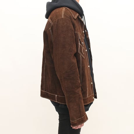 Suede Trucker Jacket