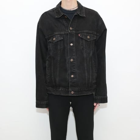 90s Levis 70507 Black Denim Jacket  MADE IN USA