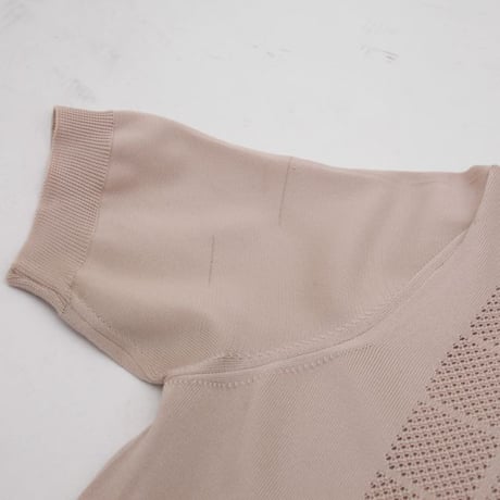 Euro Vintage Knit Polo Shirt