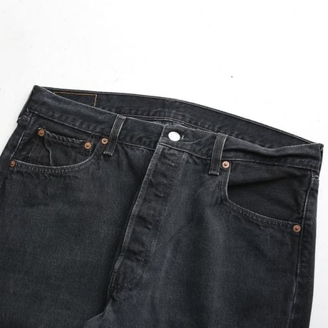 Levi's 501 Black Denim Pants MADE IN USA
