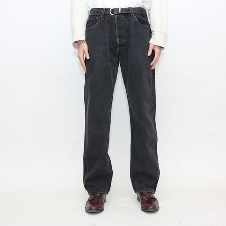 Levi's 501 Black Denim Pants MADE IN USA