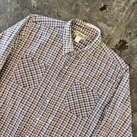 Haband Plaid Print Flannel Shirt