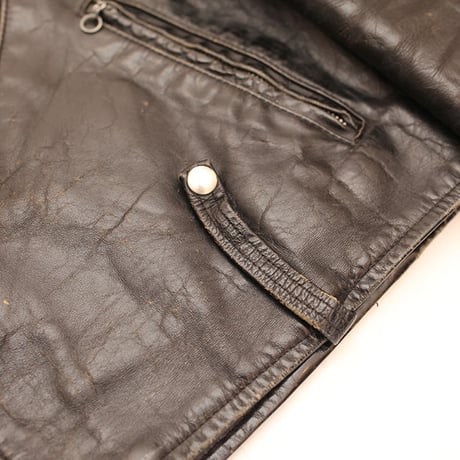 70s Harley Leather Riders Jacket
