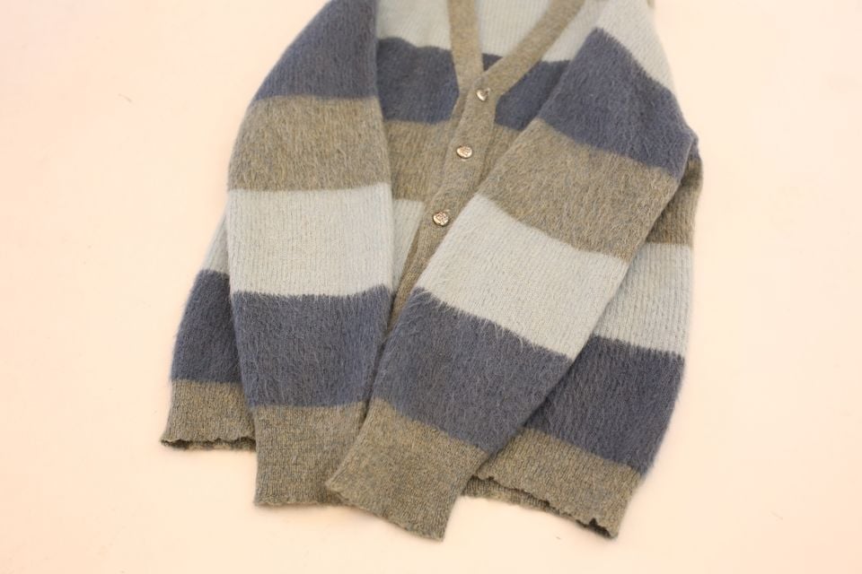 60s Fargo lace up mohair knit ヴィンテージ品