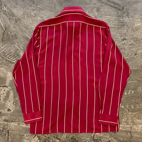 Silk Stripe L/S Shirt