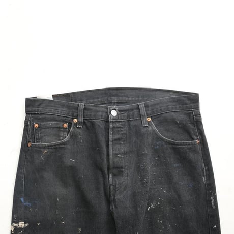 Levi's 501 Black Denim Pants