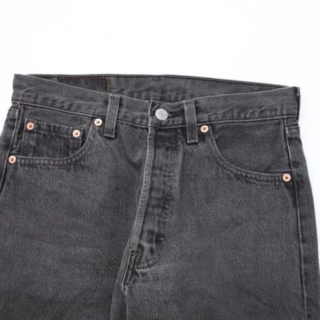 Levi's 501 Black Denim Pants MADE IN USA