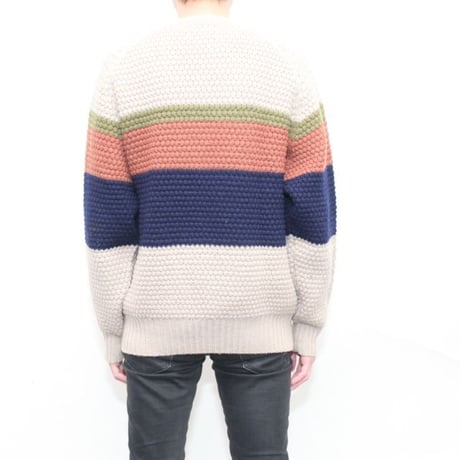 Border Knit Sweater