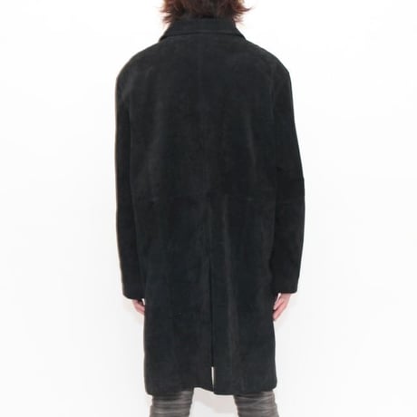 Black Suede Coat