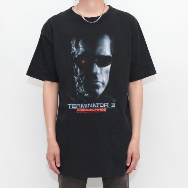ターミネーター3 tシャツ TERMINATOR3 ターミネーター3 Tシャツ ブラック - メルカリ