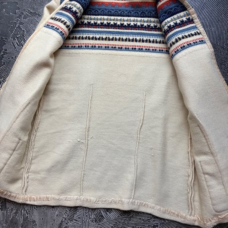 Native Pattern Wool Jacket