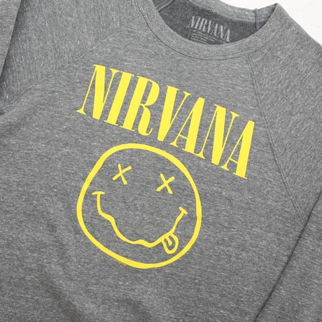 Nirvana Sweat Shirt "Smiley Logo"