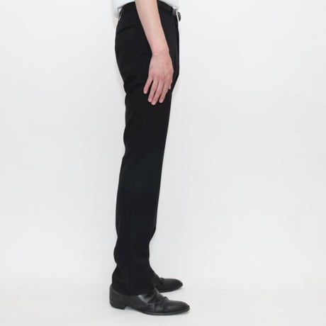 Stripe Slim Straight Slacks