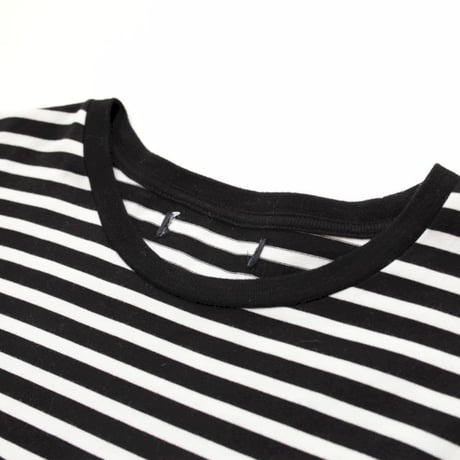 Black × White Border T-Shirt