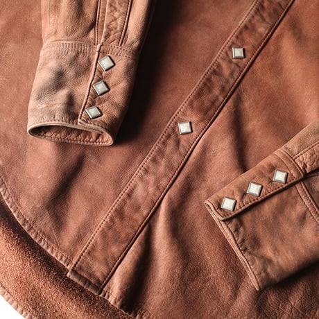 Steerhide Leather Western Shirt