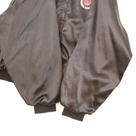 Nylon Bomber Jacket Loose Silhouette