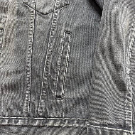 90s Levi's 70503 Super Black Denim Jacket  MADE IN TUNISIA