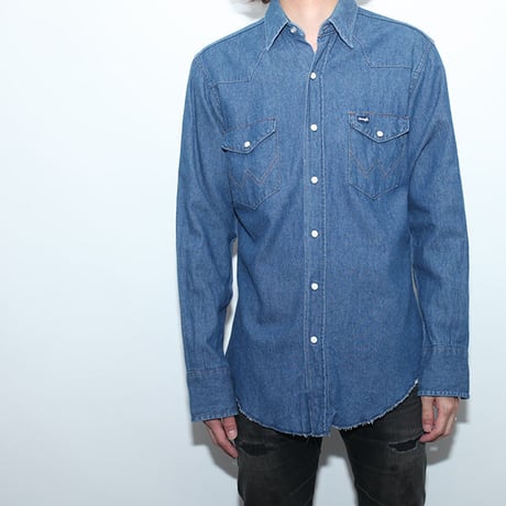 ラングラーデニムシャツ Wrangler Denim L/S Shirt