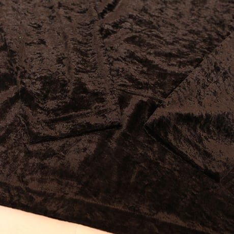 Black Velour Knit