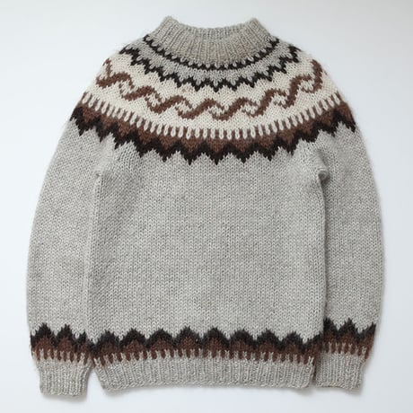 ノルディックセーター アイスランド製 Vintage Nordic Sweater