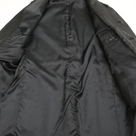 DKNY Black Leather Coat