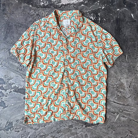 Rayon Patterned S/S Shirt