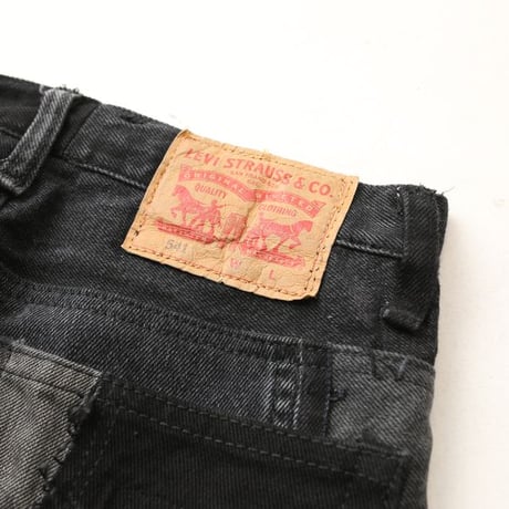 Levi's Patchwork Remake Black Denim Pants