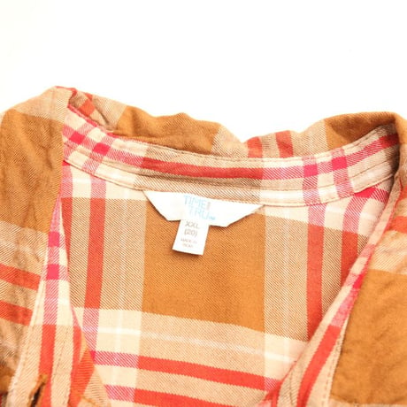 Rayon Checked Pattern Shirt
