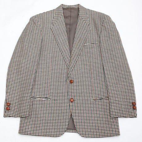 Hound's Tooth Pattern 2Pcs Set Up MADE IN ENGLAND