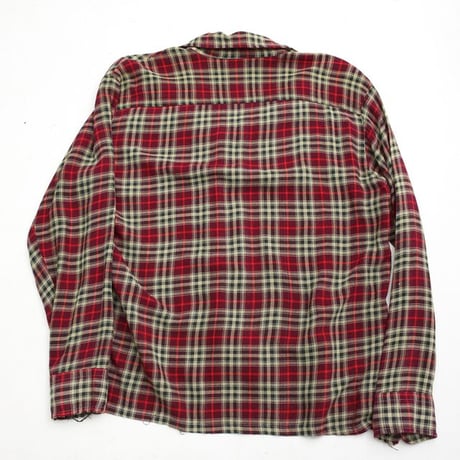 70's Town Craft Open Collared Rayon Shirt