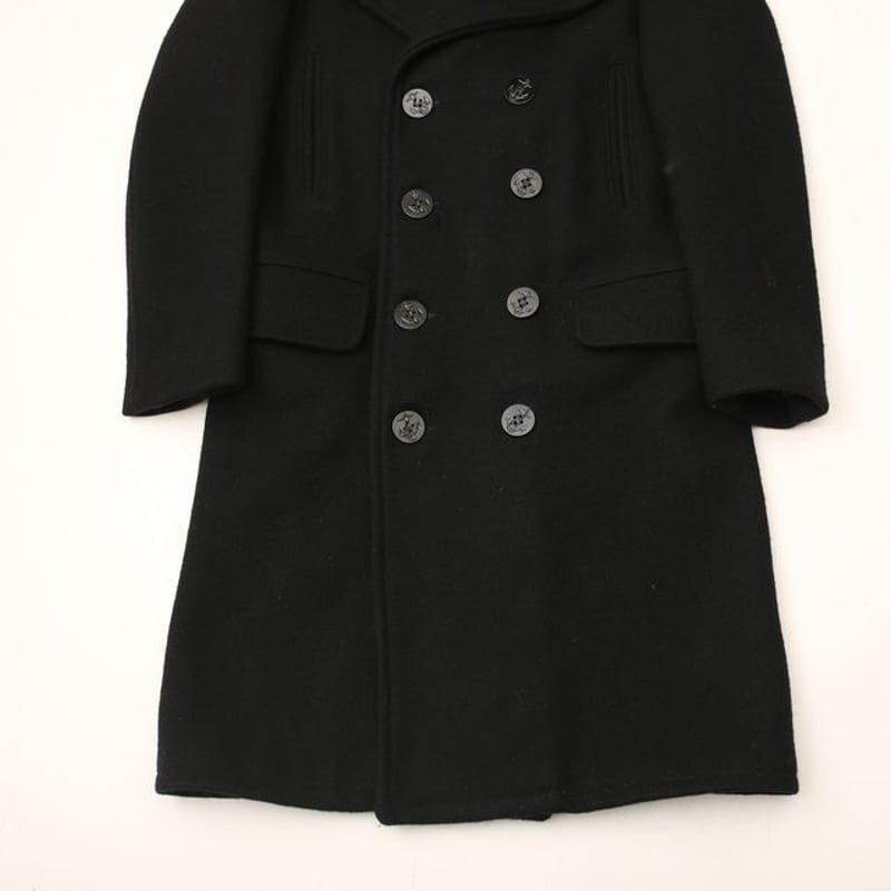 Schott 740N Long Pea Coat MADE IN USA | Strato