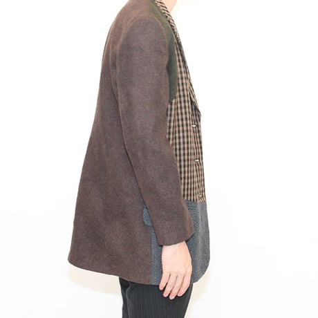 Patchwork Tailored Jacket