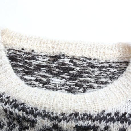 Nordic Pattern Knit Sweater