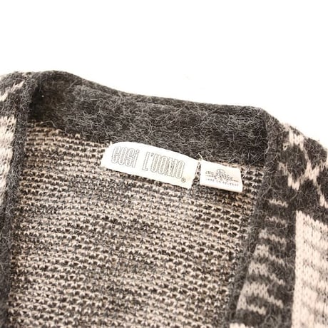 Design Acryl Knit Cardigan