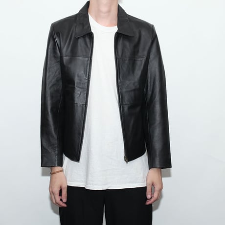 Single Leather Jacket