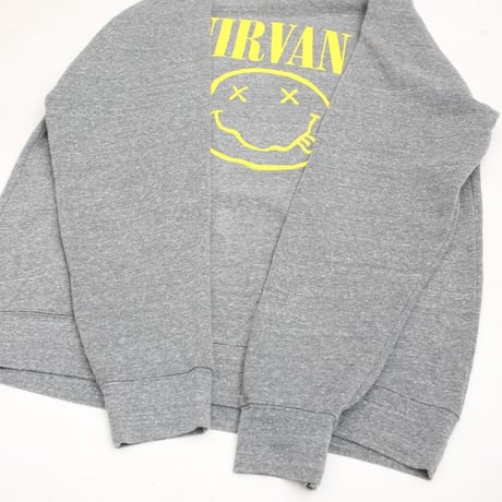 Nirvana Sweat Shirt "Smiley Logo"