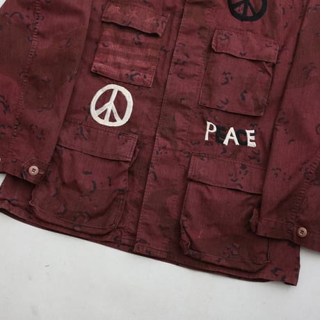 Embroidery Remake Military Jacket
