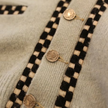 Vintage Lambs Wool Knit Cardigan