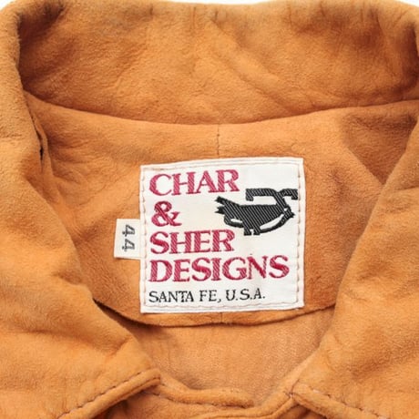 Vintage Suede Leather Western Jacket